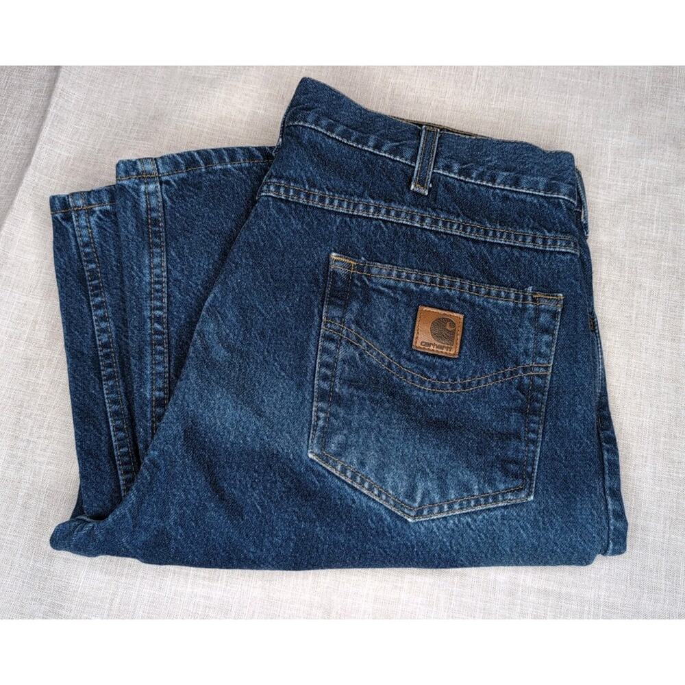Carhartt Men’s Jeans 38 X 34, Blue, Original Fit- Excellent Condition
